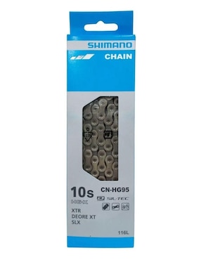 Cadena para bicicleta Shimano SLX CN-HG95 10V 116E