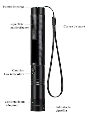 Apuntador láser para caza y tiro con arco apuntador