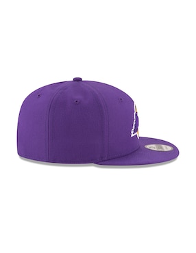 Gorra visera plana snapback básquetbol New Era Los Angeles Lakers