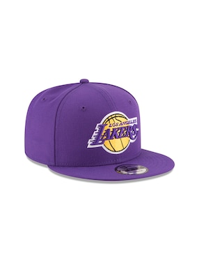 Gorra visera plana snapback básquetbol New Era Los Angeles Lakers