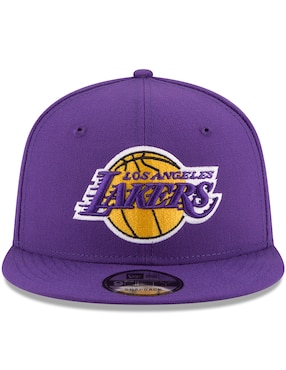 Gorra visera plana snapback básquetbol New Era Los Angeles Lakers