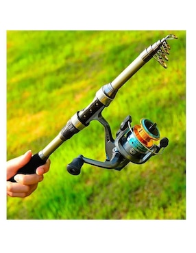 Caña con carrete Proberos kit de pesca