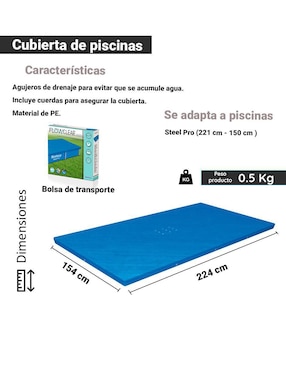 Cubierta para alberca Bestway 58103