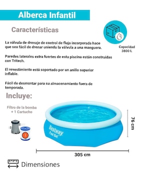 Alberca Bestway