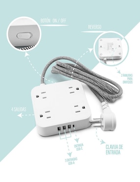 Adaptador multipuertos Idea Nuova