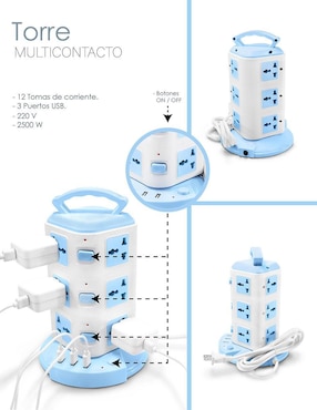Adaptador multipuertos Idea Nuova