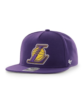 Gorra Con Visera Plana 47 Brand Nba Los Angeles Lakers Unisex Adulto