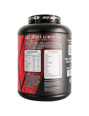 Meta Mass Meta Nutrition con vitamina d 23 y minerales sabor galleta de 6 lb