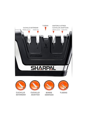 Afilador para cuchillos y tijeras Sharpal