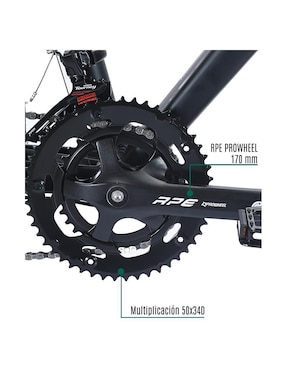 Bicicleta de ruta Gravel rodada 700 unisex