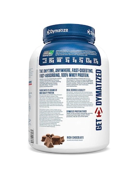 Proteína Dymatize sabor doble chocolate de 2.3 kg