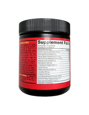 Madness Mutant con vitamina d 23 y minerales sabor frambuesa azul de 285 g
