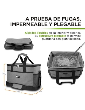 Hielera Hikeo de polipropileno
