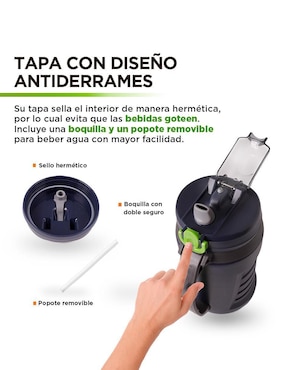 Termo Hikeo con tapa rosca 2 L