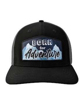 Gorra visera semicurva snapback entrenamiento Wallis para hombre
