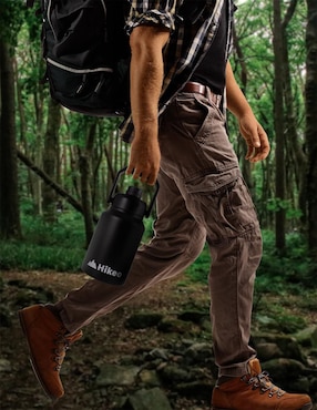 Termo Hikeo de acero inoxidable con tapa rosca 2 L