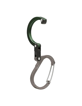 Mosqueton para campismo Gear Aid Heroclip Medium Green