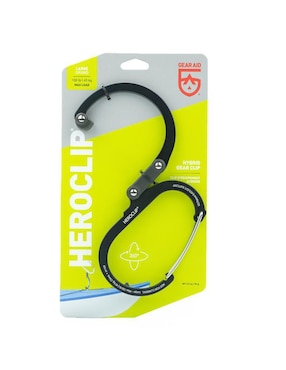Mosqueton para campismo Gear Aid Heroclip Large Black