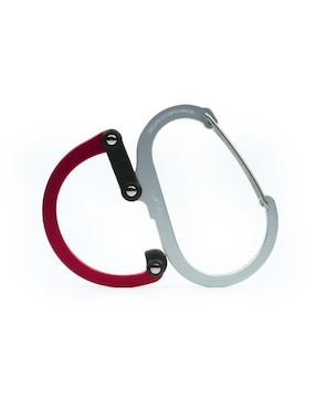 Mosqueton para campismo Gear Aid Heroclip MEedium Red