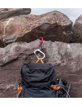 Mosqueton para campismo Gear Aid Heroclip MEedium Red