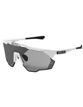 Lentes de ciclismo Scicon Aeroshade Kunken White Gloss