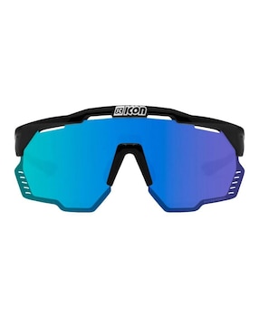 Lentes de ciclismo Scicon Aeroshade Kunken Black Gloss