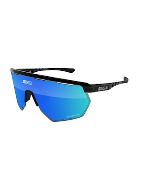 Lentes De Ciclismo Scicon Aerowing Black Gloss