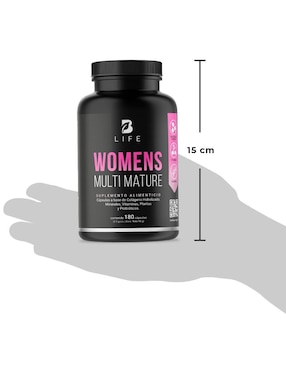 Womens Multi Matur3 B Life con colágeno hidrolizado, biotina y ácido hialurónico