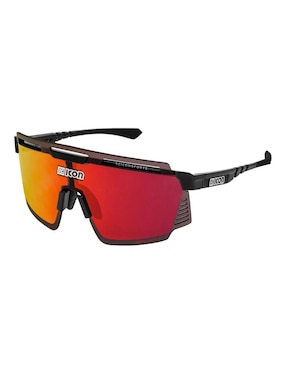 Lentes de ciclismo Scicon Aerowatt Black Gloss