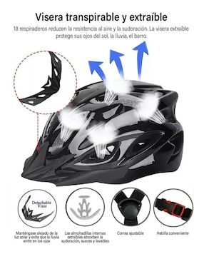 Kit accesorios para bicicleta Genérica de Policarbonato para montaña