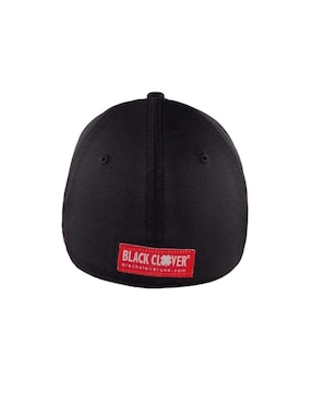 Gorra con visera curva cerrada para golf Black Clover para adulto