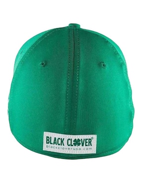 Gorra con visera curva cerrada para golf Black Clover para adulto