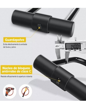 Candado para bicicleta de llave