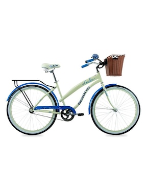 Bicicleta Urbana Benotto Rodada 26 City Crucero Para Mujer