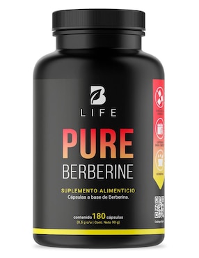 Pure Berberine B Life con berberina de 180 cápsulas