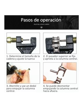 Interruptor de cadena para bici Genérica de Metal de ruta