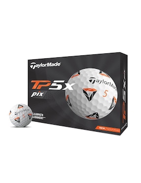 Set De Pelotas Taylormade TP5X Pix Para Golf