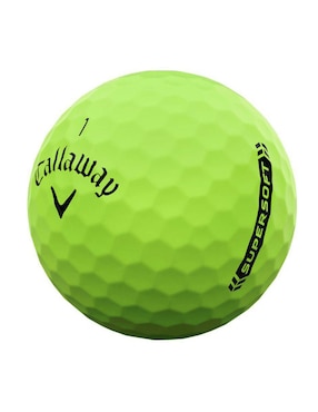 Set de pelotas Callaway Supersoft para golf