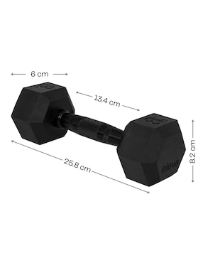Set mancuernas de peso fijo Eleva