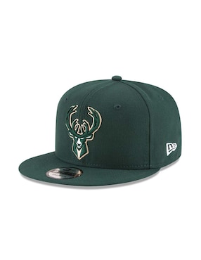 Gorra Visera Plana Snapback New Era Classics NBA Milwaukee Bucks Unisex