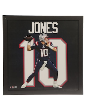 Cuadro Decorativo NFL Mac Jones NFL Impact Jersey