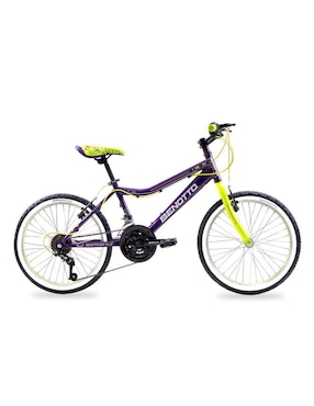 Bicicleta De Montaña Benotto Rodada 20 Melody Para Niña