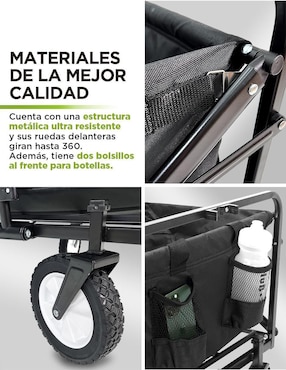 Carro vagón plegable Hikeo