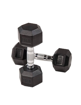 Set mancuernas de peso fijo Bluelander