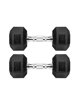 Set mancuernas de peso fijo Bluelander