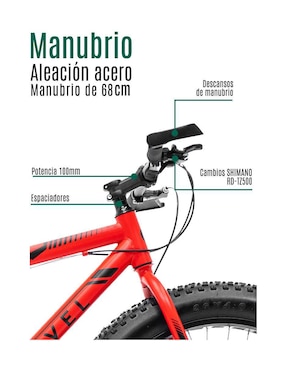Bicicleta de montaña Gravel rodada 26 unisex
