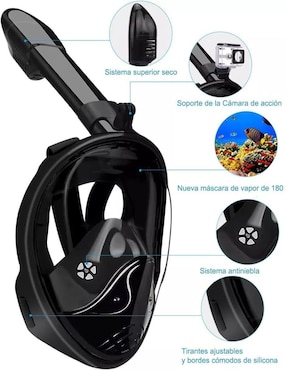 Visor de buceo