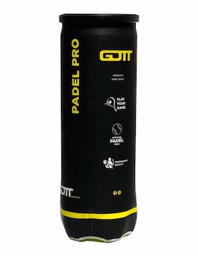 Set de pelotas Gott Accesorios para pádel