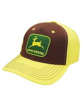 Gorra visera curva broche casual John Deere para hombre