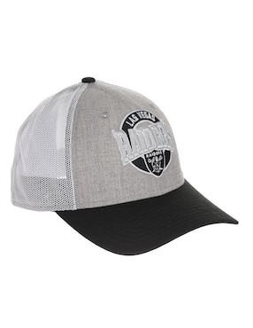 Gorra visera curva cerrada New Era Throwback Las Vegas Raiders adulto